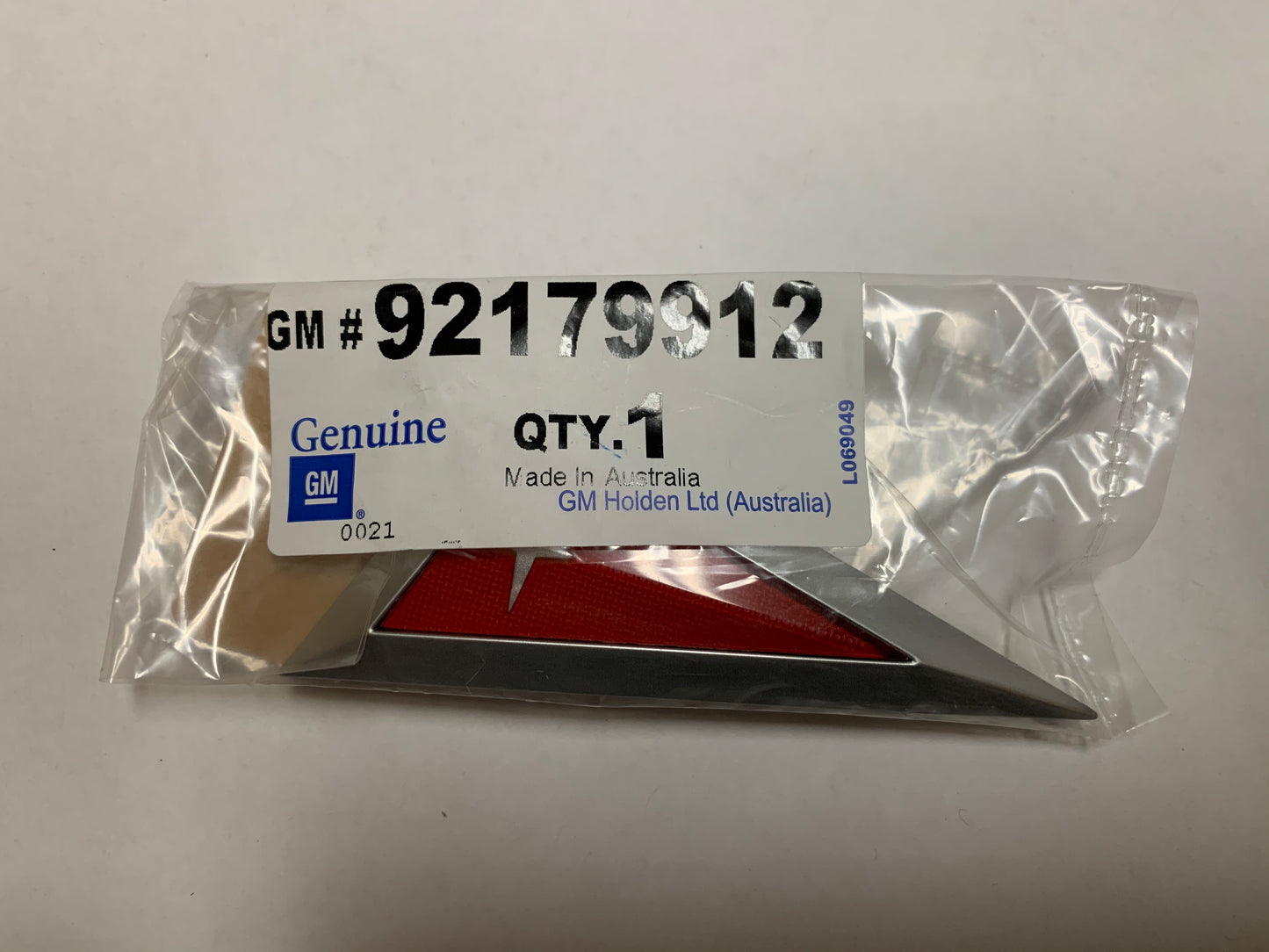 GTO OEM front Bumper Emblem