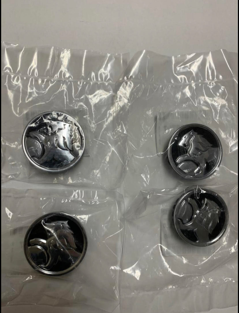Chevrolet SS Holden Center Caps (Black)
