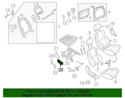 GTO Drivers Side Seat Controls