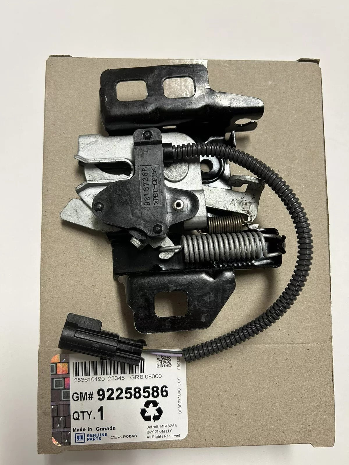 11-13 Caprice Hood Latch