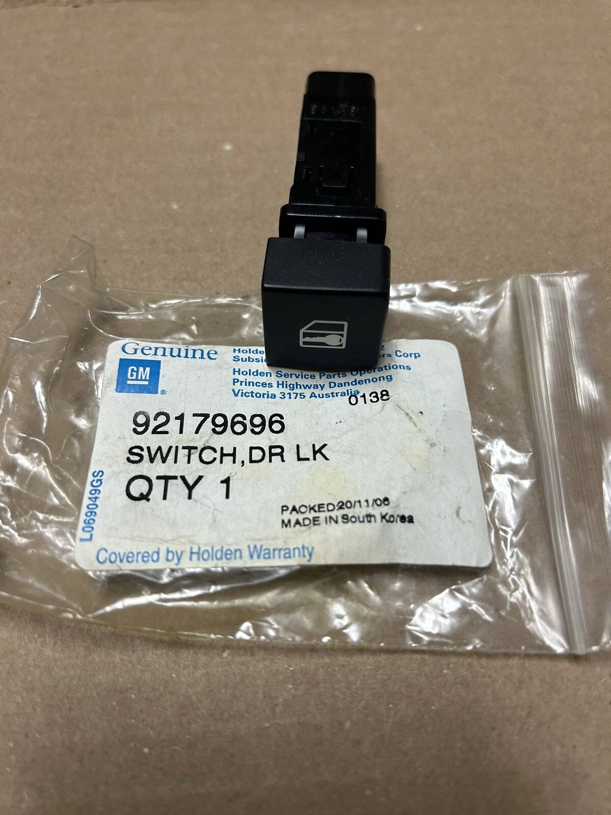 GTO Door Lock Switch