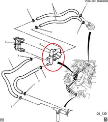 GTO 2004-2006 Heater Water Bypass Valve