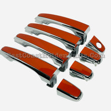 Pontiac G8 Ignition Orange/Chrome Door Handles