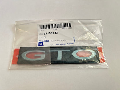 GTO Trunk Emblem "GTO"