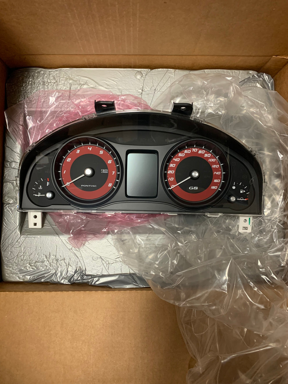 2009 G8 Red/Black Cluster with GXP Overlay Included (Free Shipping ...