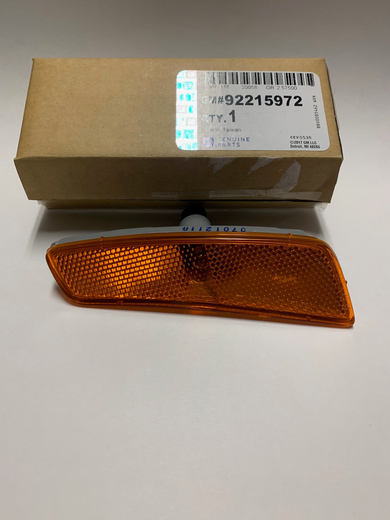 G8 Drivers Side (LH) Side Marker Light
