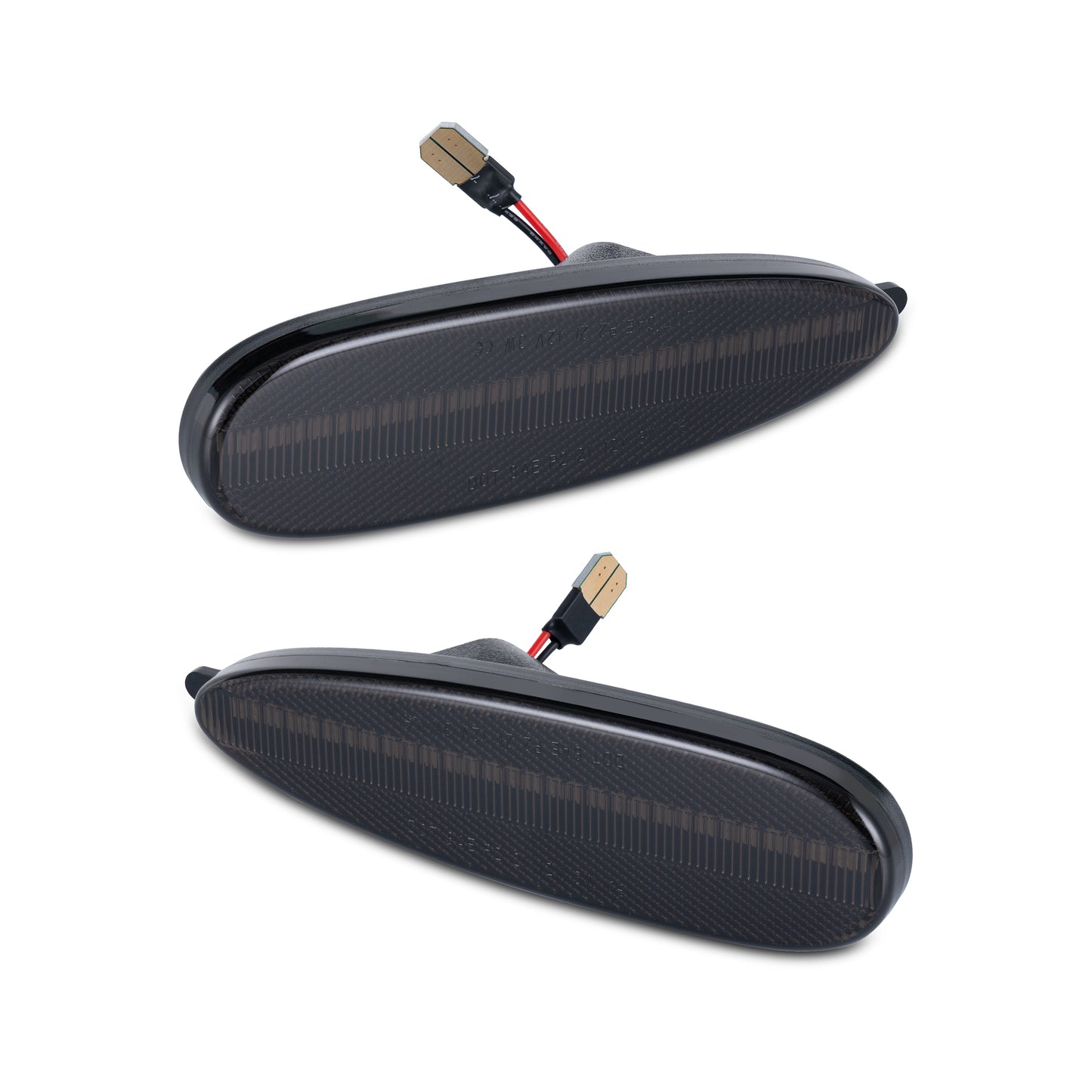 GTO LED Side Marker Lights Smoked/Amber LED.. Free Shipping