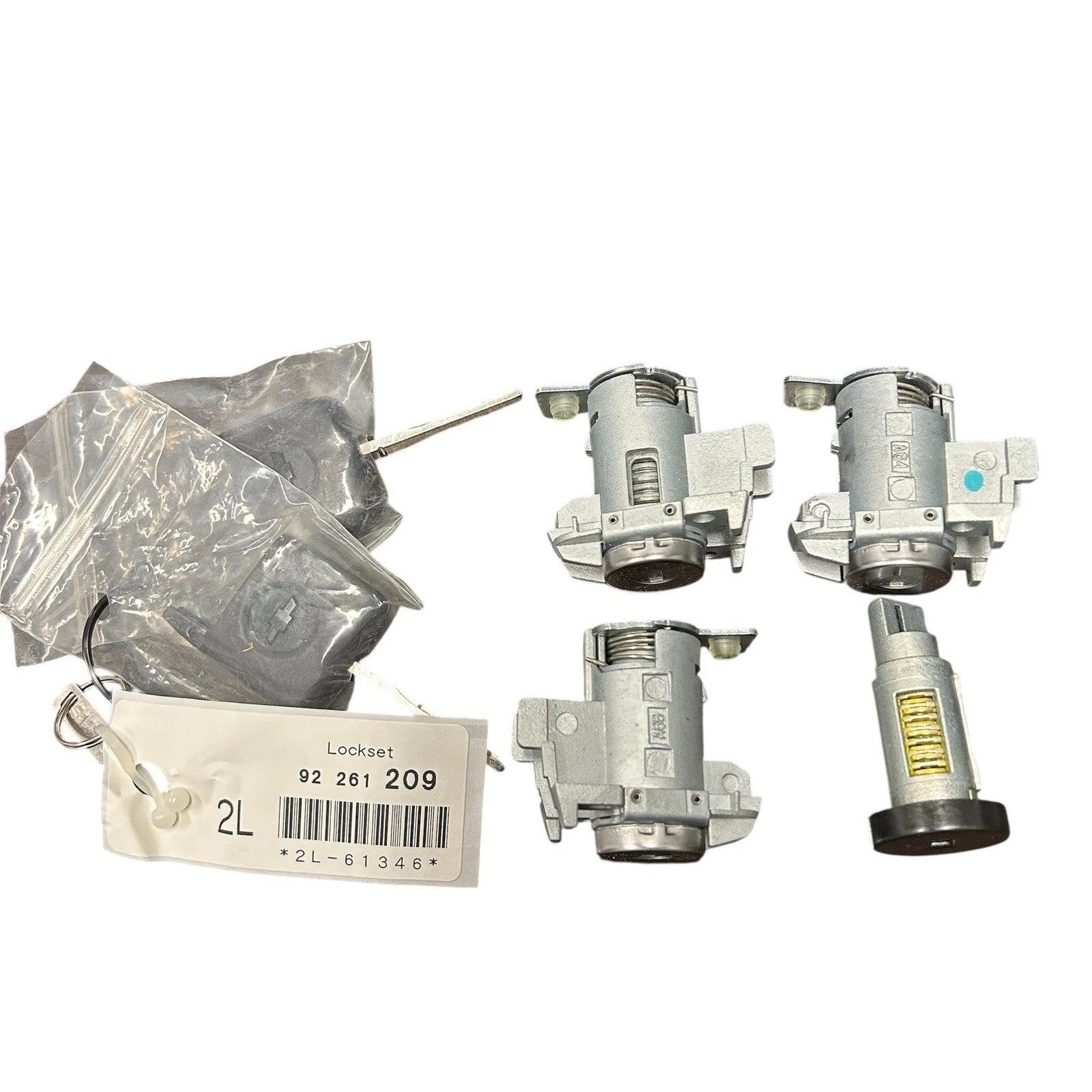 2012-2013 Caprice Door/Trunk/Ignition Cylinder Key Set Coded