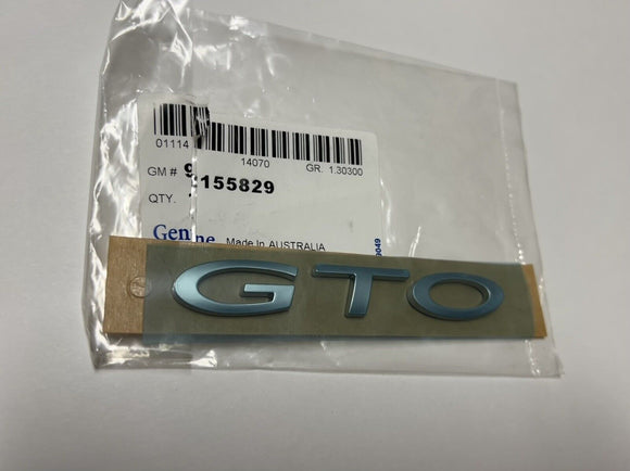 GTO OEM Front Grille Emblem