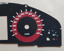 G8 GT or V6 OEM Red Gauge Cluster Overlay