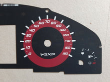 G8 GXP OEM Red Gauge Cluster Overlay