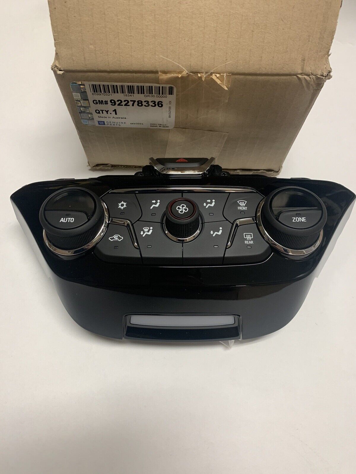 Chevrolet SS HVAC Climate Control Module 2016-2017