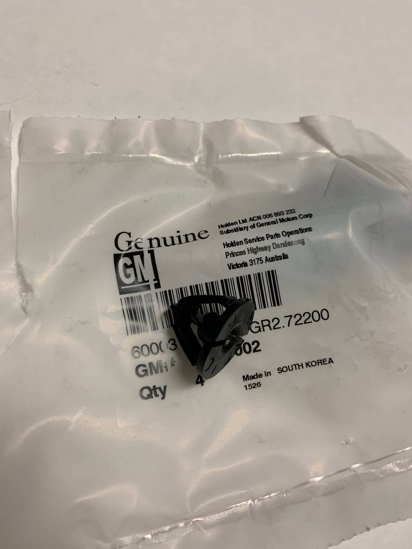 GTO Tail Light Retainer Clip