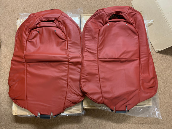 GTO OEM Red Rear Seat Back Covers